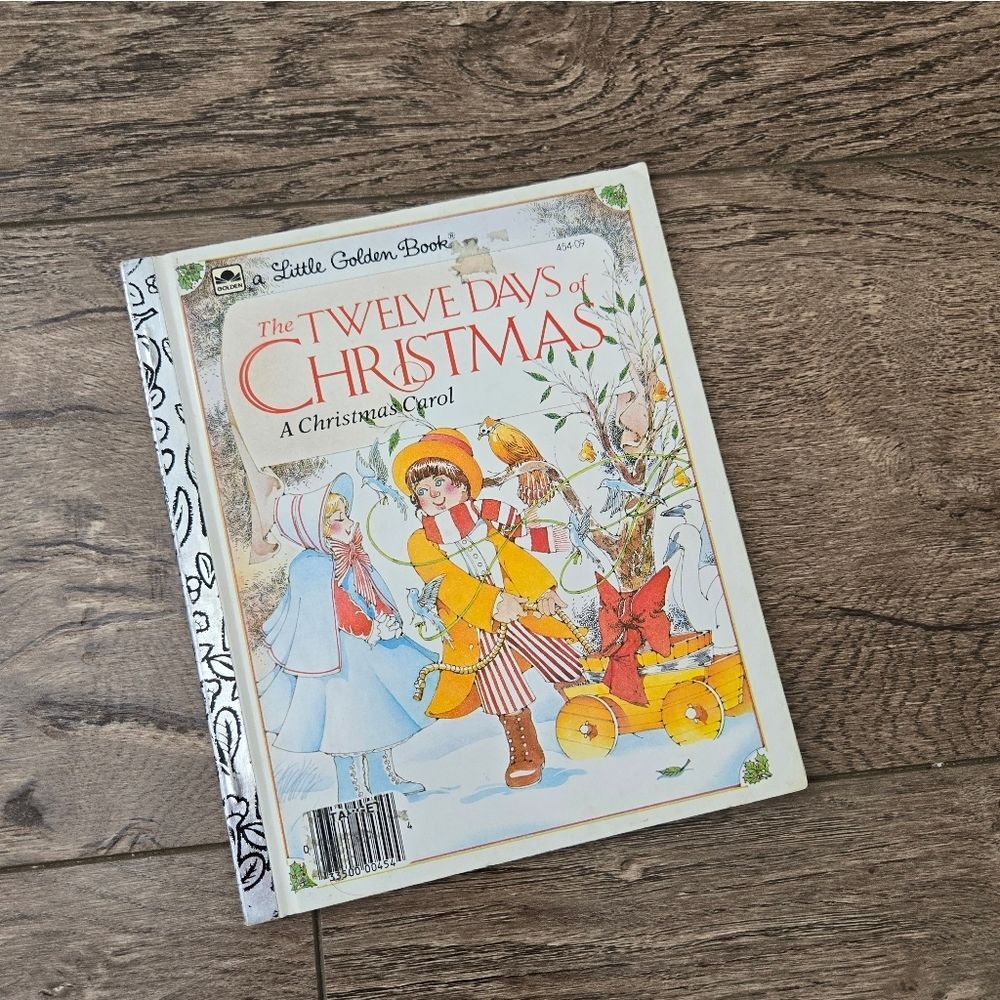 Little Golden Books The Twelve Days of Christmas Book 1983